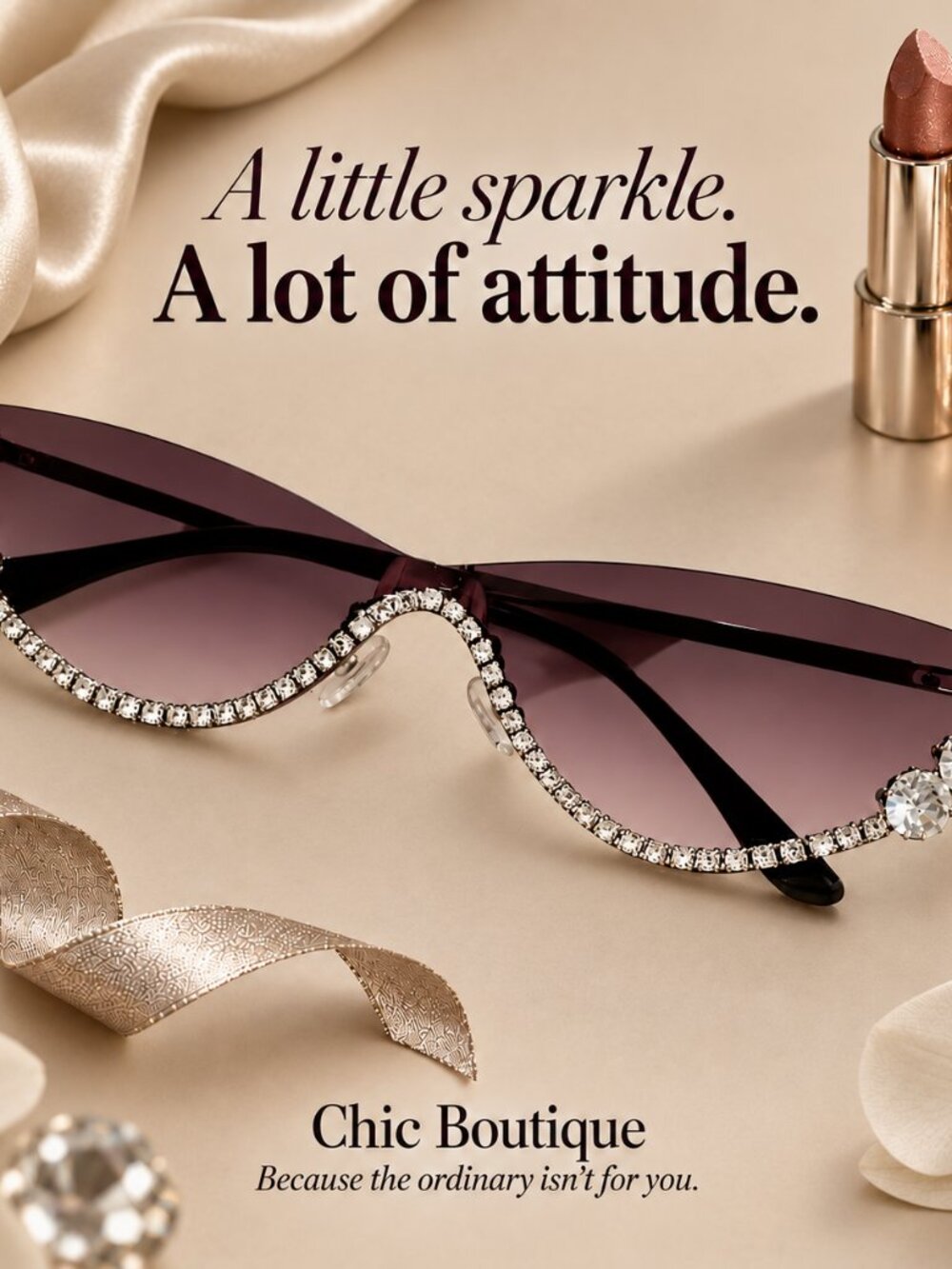 Cat-Eye Sunglasses